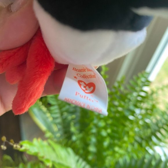 Ty Beanie Baby - Puffer the Puffin - Style Number #4181 - Picture 5 of 6